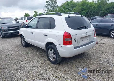 2005 Hyundai Tucson Gl z USA, uszkodzony, nr VIN KM8JM12B75U086898